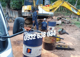 Sửa xe máy xúc ( Xúc lật ), máy đào tại Cần Giờ