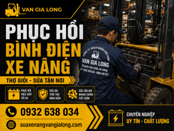 Phục hồi bình điện xe nâng